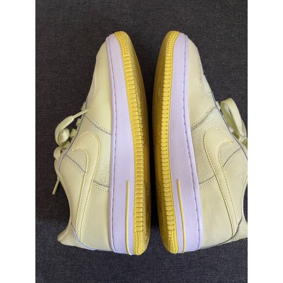 Nike Air Force 1 LV8 (GS) Shoes Size 5.5Y Citron Tint Style - Picture 9 of 16